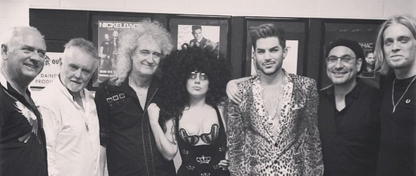 Lady Gaga και Queen ροκάρουν μαζί στη σκηνή