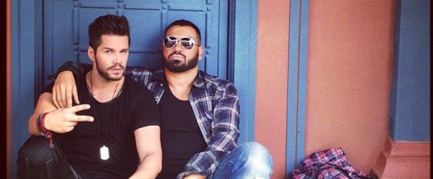 Γιώργος Τσαλίκης & Azis| Δείτε φωτογραφίες από τα γυρίσματα του νέου τους video clip