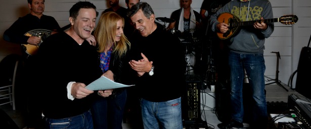 Ο Γιώργος Γερολυμάτος με τον Σπύρο Σπυράκο και τη Νάνσυ Αλεξιάδη ενώνουν τις δυνάμεις τους στα «ΣΠΙΤΑΚΙΑ» στο Γκάζι!