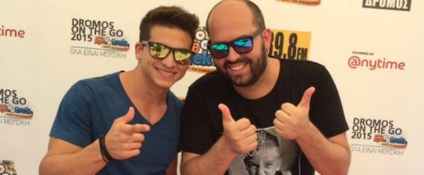 Ο Στέλιος Λεγάκης στο Dromos On The Go 2015 | "Θα κυκλοφορήσει την ημέρα των γενεθλίων μου το πρώτο μου άλμπουμ"