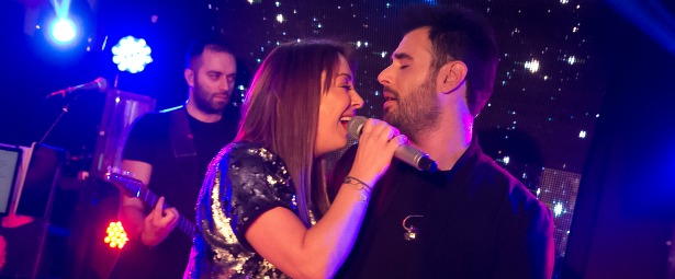 Η Μελίνα Ασλανίδου επισκέφτηκε τον Γιώργο Παπαδόπουλο στο Cabaret!