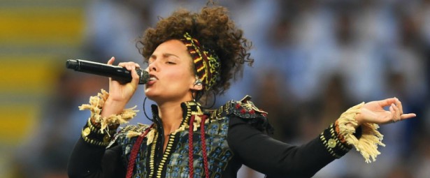 Η Alicia Keys στο UEFA Champions League!
