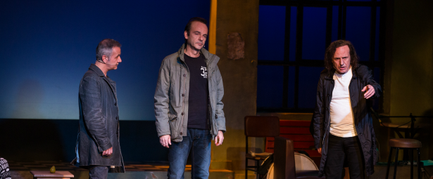 Ο Βασίλης Παπακωνσταντίνου, ο Χρήστος Θηβαίος και ο Οδυσσέας Ιωάννου παρουσιάζουν το "Εννέα και Πέντε" στο Θέατρο Ηρώδου Αττικού 30/8!