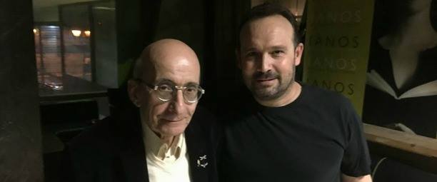 Μάνος Ελευθερίου| Παρευρέθηκε στο αφιέρωμα του Κώστα Μακεδόνα