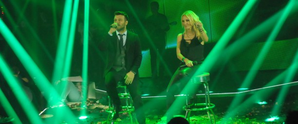 Ο Μάρκος Σεφερλής διασκέδασε στον Γιάννη Πλούταρχο και την Πέγκυ Ζήνα στο Posidonio!