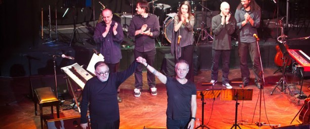 Θ. Μικρούτσικος, Χ. Θηβαίος, Μ. Πολυχρονίδη | Δείτε τι έγινε στη πρεμιέρα τους στο Γυάλινο Μουσικό Θέατρο!