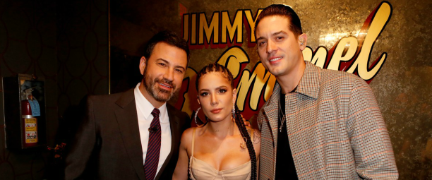Ο G-Eazy και η Halsey παρουσιάσαν ζωντανά το «Him & I» στην εκπομπή του Jimmy Kimmel!