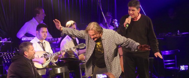 Γιάννης Μπέζος, Σπύρος Παπαδόπουλος και Άκης Σακελλαρίου στο PETROGAZI