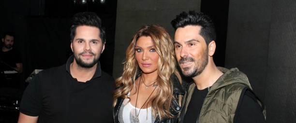 Γ. Τσαλίκης - Α. Ηλιάδη - Θ. Βασιλάκος | Στα backstage της πρόβας τζενεράλε πριν την αποψινή τους πρεμιέρα στο Frangelico!