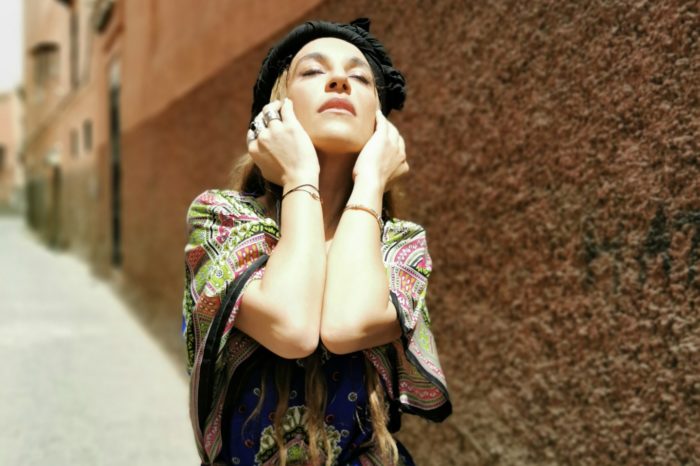 Η Γιάννα Τερζή στα γυρίσματα του νέου της video clip για το τραγούδι "Λόγια Όμορφα"!