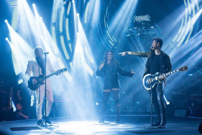 Σάκης Ρουβάς - Στέλιος Ρόκκος - Έλενα Παπαρίζου | Έλαμψαν στην πρεμιέρα τους στο Estate!