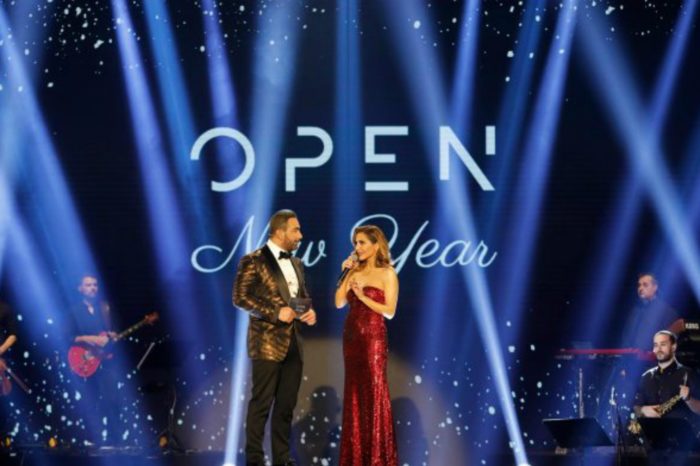 Δέσποινα Βανδή και Γιώργος Θεοφάνους στο Πρωτοχρονιάτικο show του OPEN!